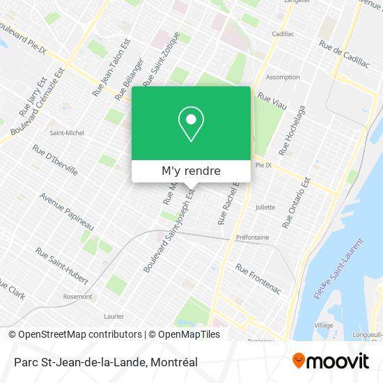 Parc St-Jean-de-la-Lande plan