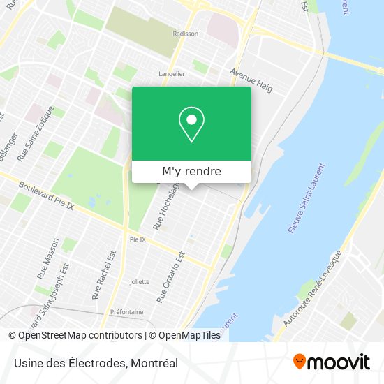 Usine des Électrodes plan