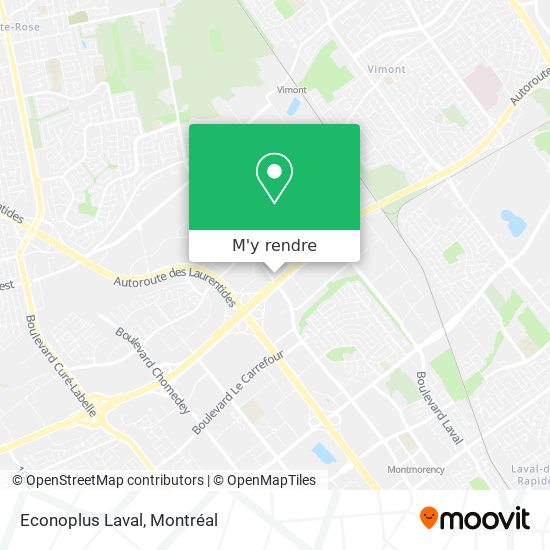 Econoplus Laval plan