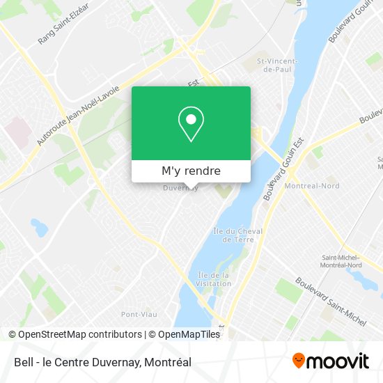 Bell - le Centre Duvernay plan