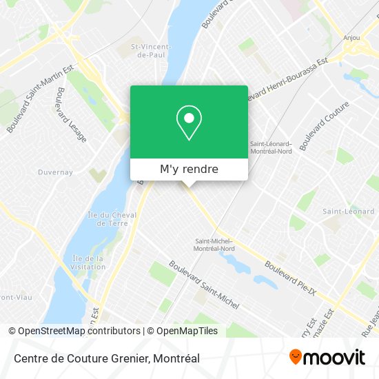 Centre de Couture Grenier plan