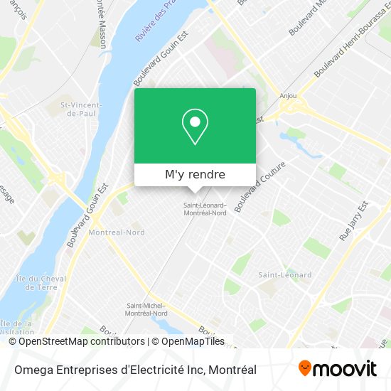 Omega Entreprises d'Electricité Inc plan