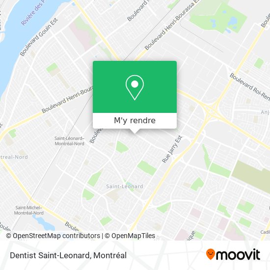Dentist Saint-Leonard plan