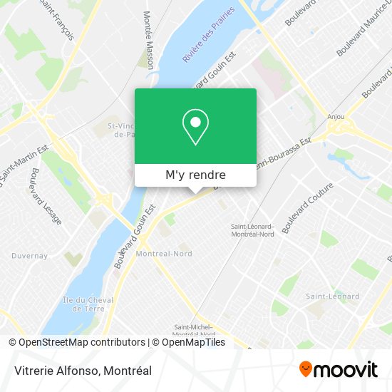 Vitrerie Alfonso plan