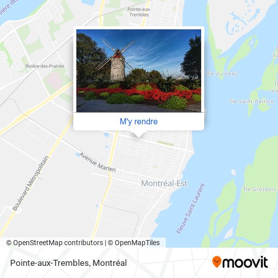 Pointe-aux-Trembles plan