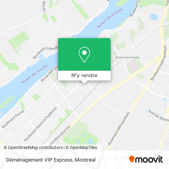 Déménagement VIP Express plan