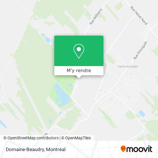 Domaine-Beaudry plan