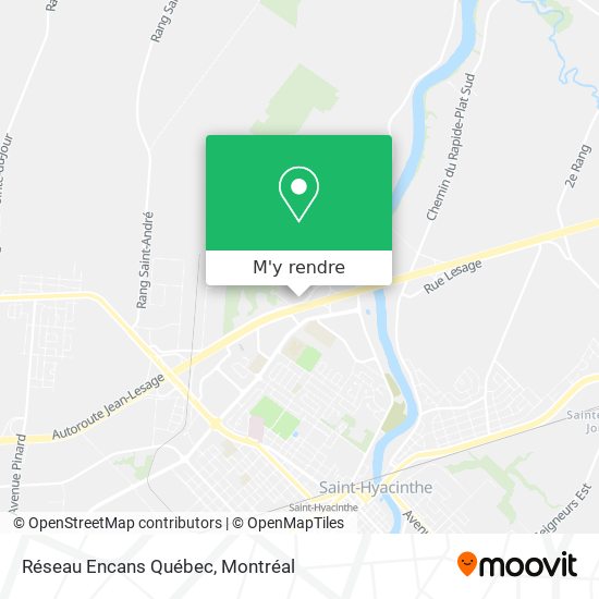 Réseau Encans Québec plan