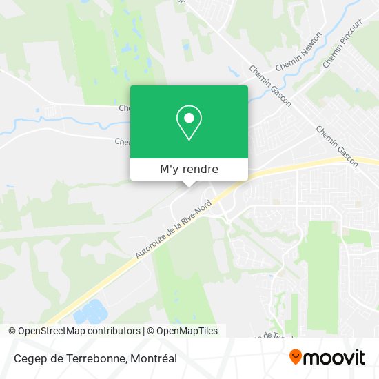 Cegep de Terrebonne plan