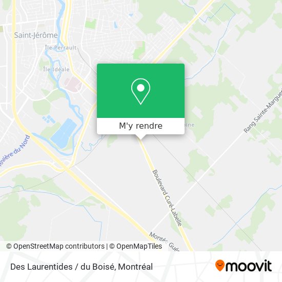 Des Laurentides / du Boisé plan