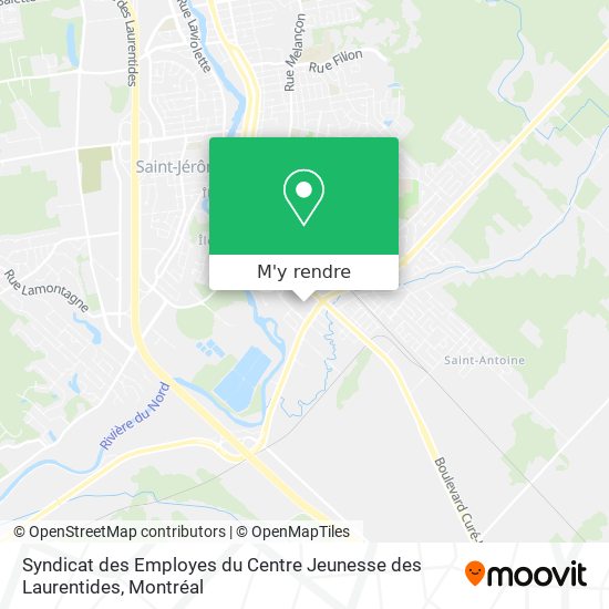 Syndicat des Employes du Centre Jeunesse des Laurentides plan