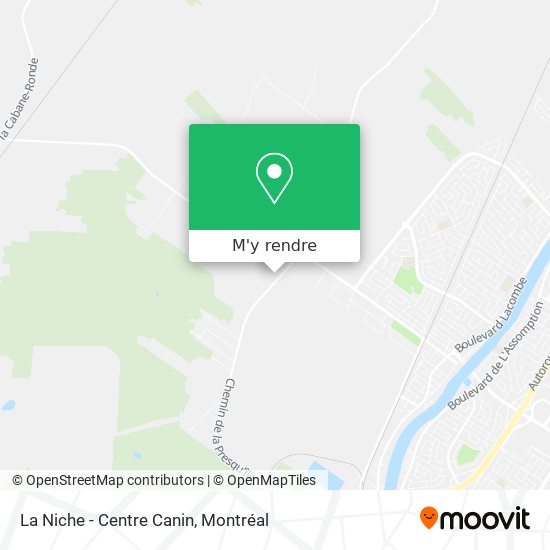 La Niche - Centre Canin plan