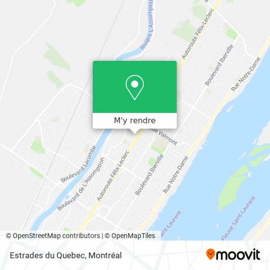 Estrades du Quebec plan