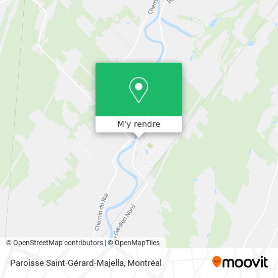 Paroisse Saint-Gérard-Majella plan