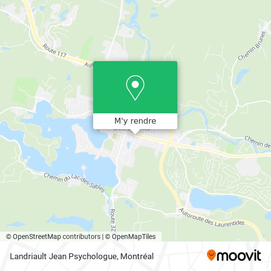 Landriault Jean Psychologue plan