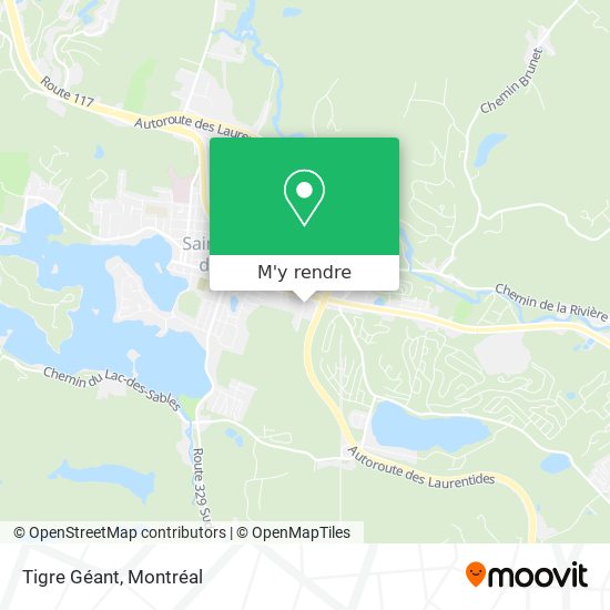 Tigre Géant plan