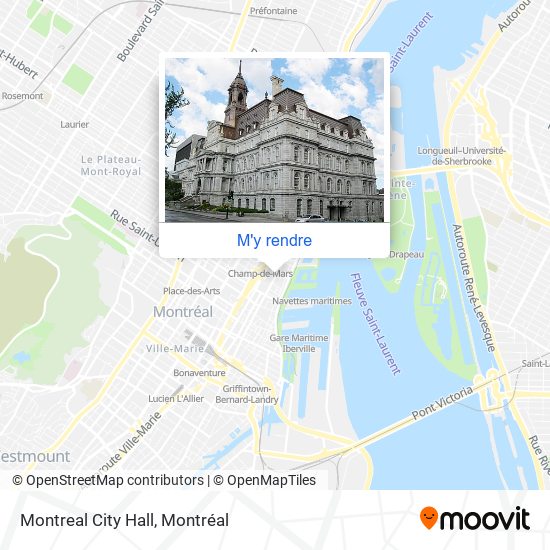 Montreal City Hall plan