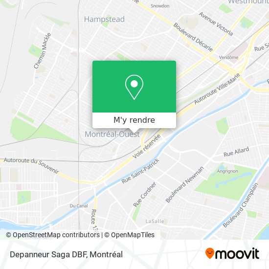 Depanneur Saga DBF plan