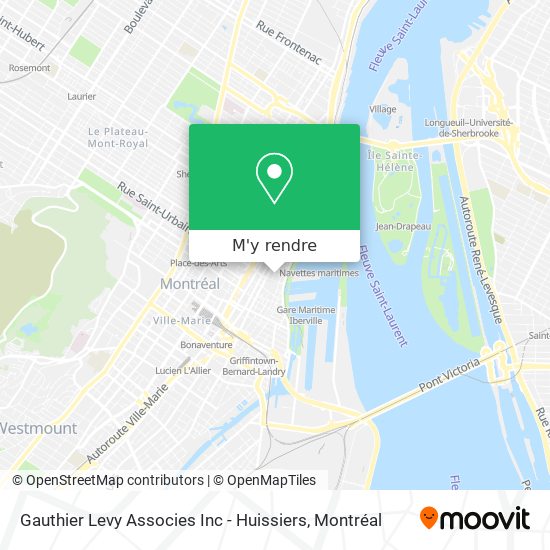 Gauthier Levy Associes Inc - Huissiers plan