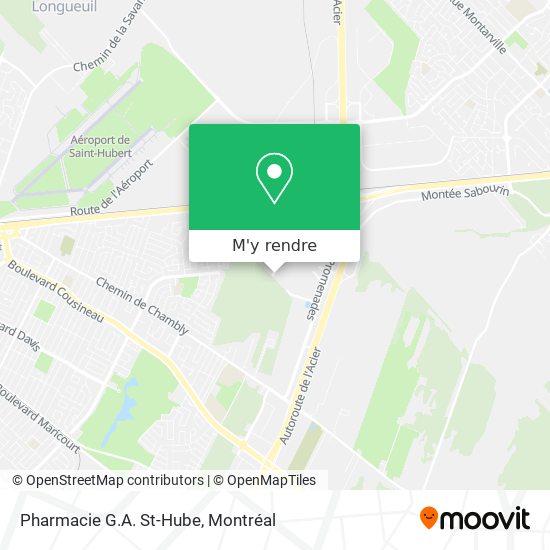 Pharmacie G.A. St-Hube plan