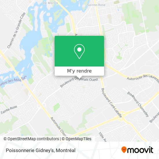 Poissonnerie Gidney's plan