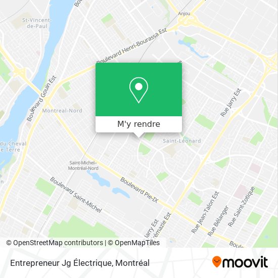 Entrepreneur Jg Électrique plan