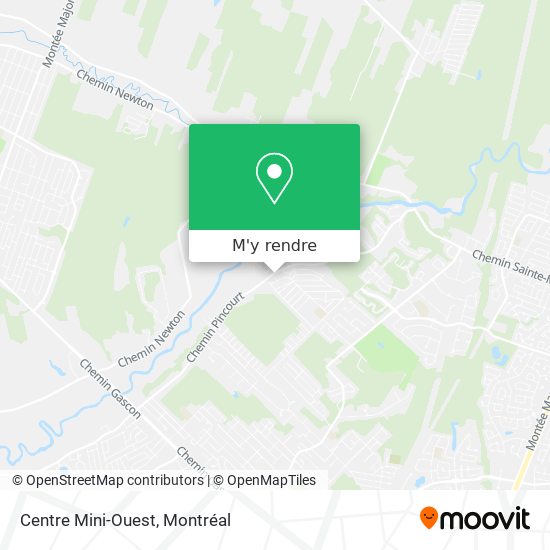 Centre Mini-Ouest plan