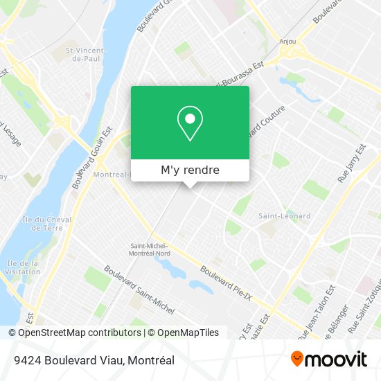 9424 Boulevard Viau plan