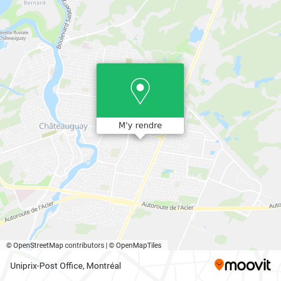Uniprix-Post Office plan
