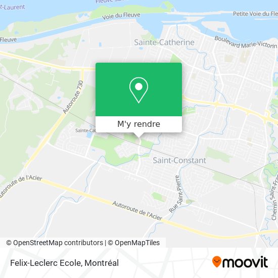 Felix-Leclerc Ecole plan