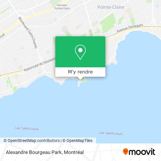 Alexandre Bourgeau Park plan