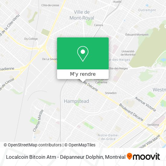 Localcoin Bitcoin Atm - Dépanneur Dolphin plan