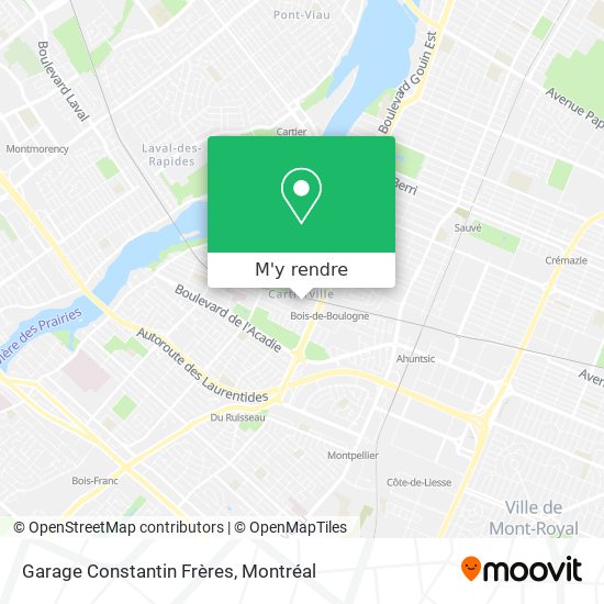 Garage Constantin Frères plan