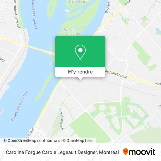 Caroline Forgue Carole Legeault Designer plan