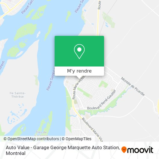 Auto Value - Garage George Marquette Auto Station plan
