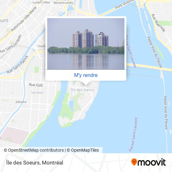 Île des Soeurs plan
