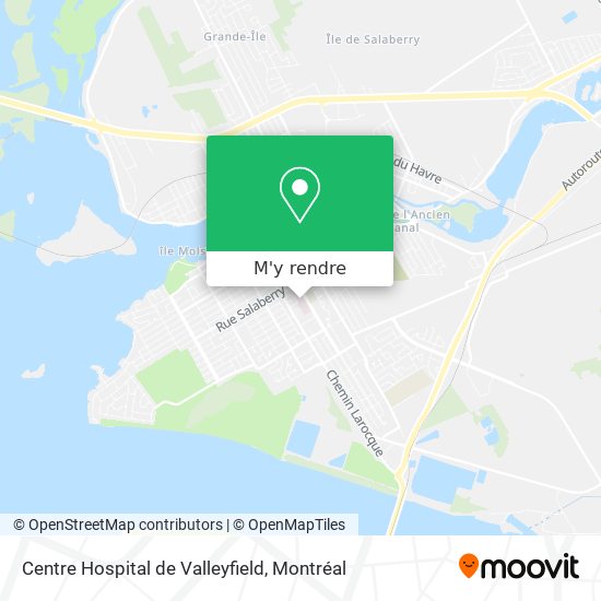 Centre Hospital de Valleyfield plan