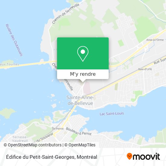 Édifice du Petit-Saint-Georges plan