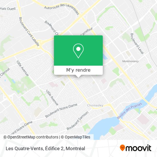 Les Quatre-Vents, Édifice 2 plan