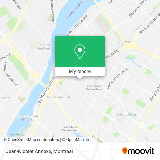Jean-Nicolet Annexe plan