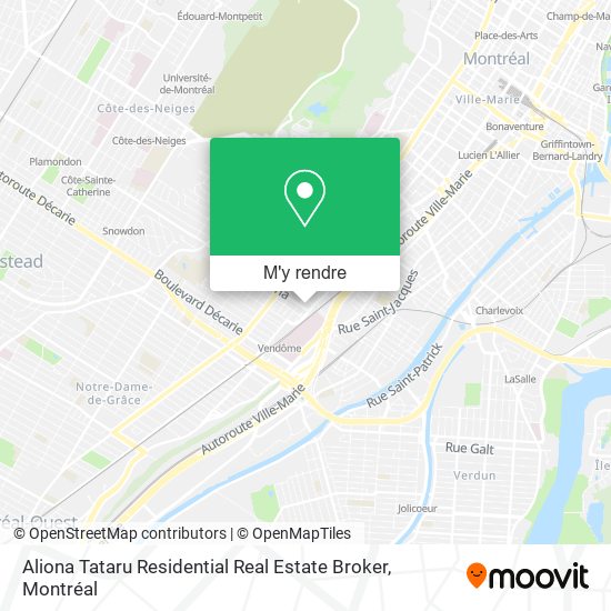 Aliona Tataru Residential Real Estate Broker plan