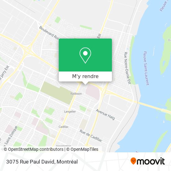 3075 Rue Paul David plan