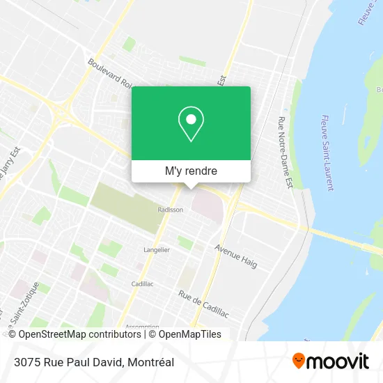 3075 Rue Paul David plan