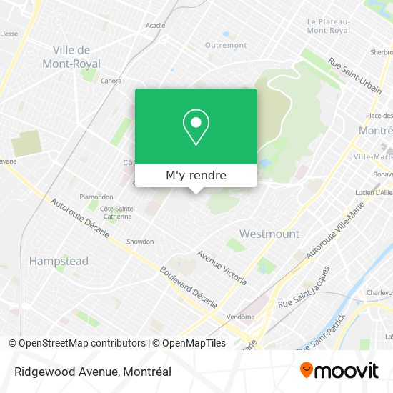Ridgewood Avenue plan
