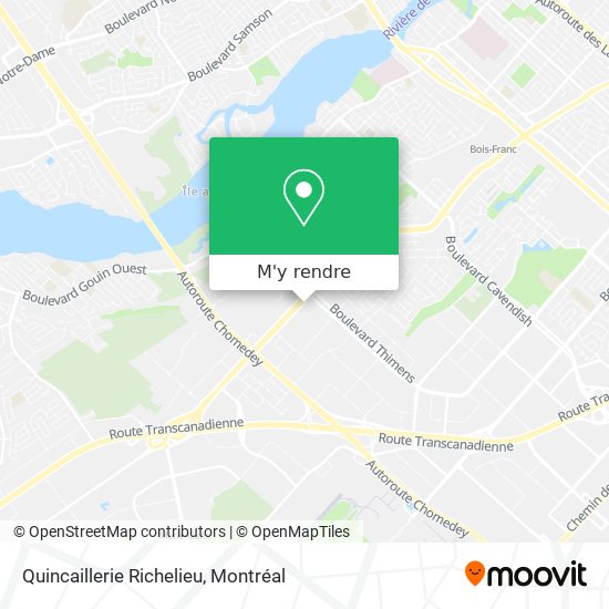 Quincaillerie Richelieu plan