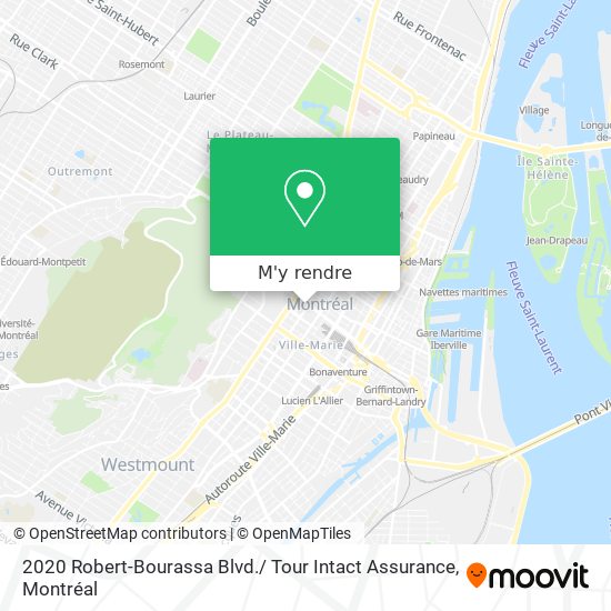 2020 Robert-Bourassa Blvd./ Tour Intact Assurance plan
