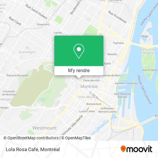Lola Rosa Café plan