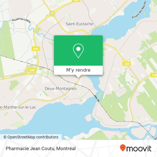 Pharmacie Jean Coutu plan