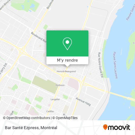 Bar Santé Ezpress plan