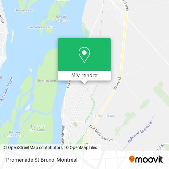 Promenade St Bruno plan